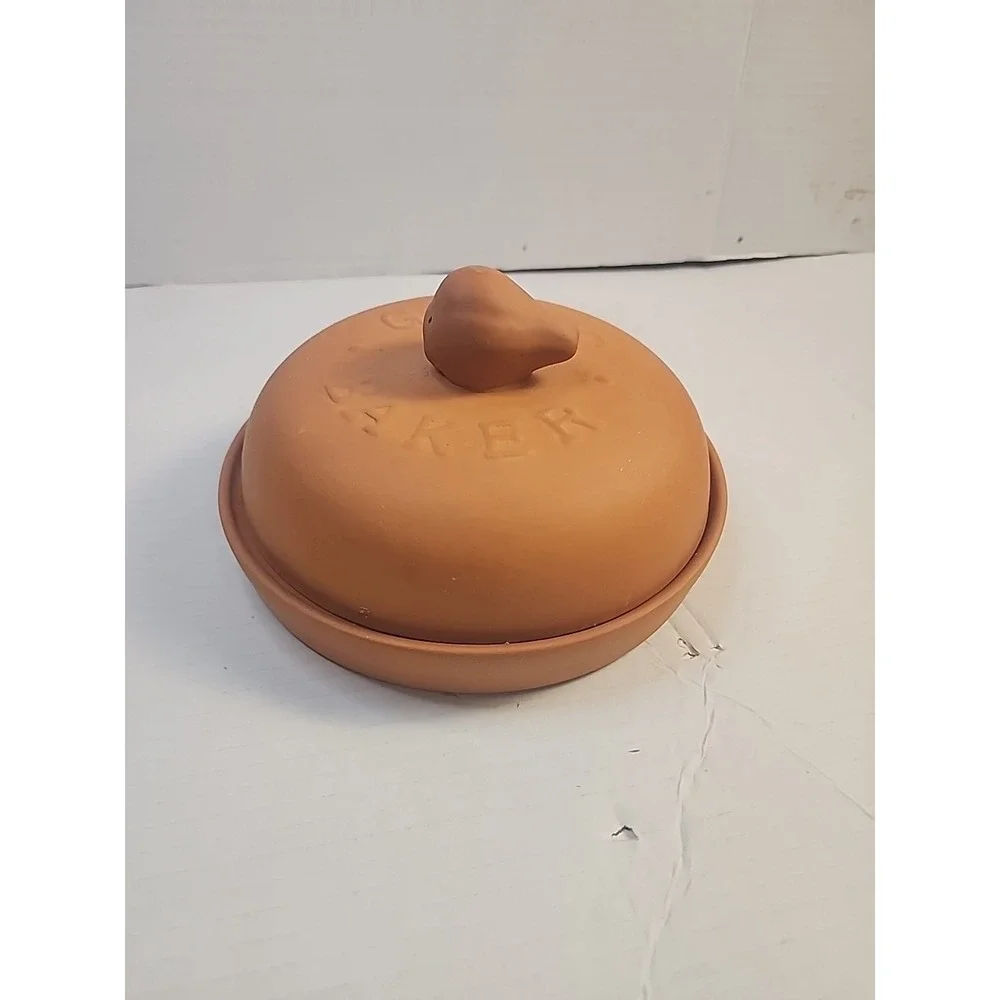 Terracotta Garlic Baker Kitchen Gadget‎ Garlic Keeper